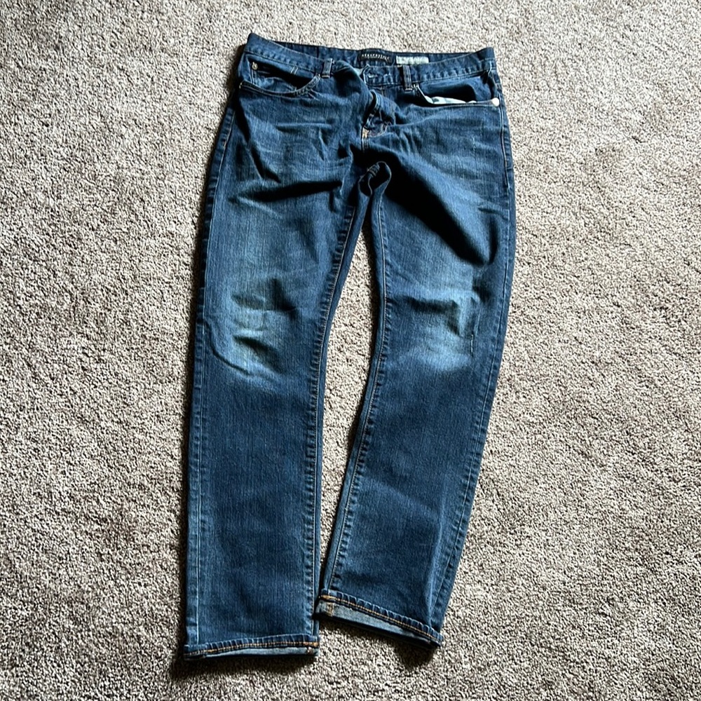 Mens Aeropostale skinny jeans dark wash